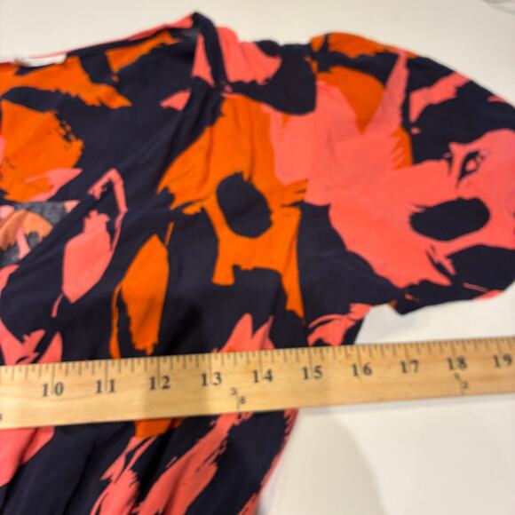 Anthropologie Abel the Label Printed Clare Midi Dress Small - Picture 6 of 9